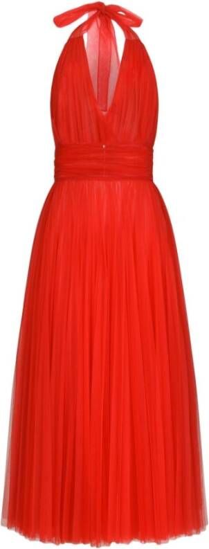 Dolce & Gabbana Maxi Dresses , Rood, Dames