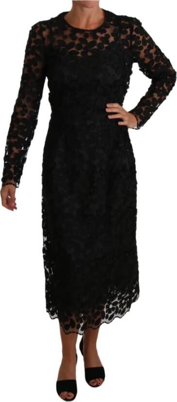 Dolce & Gabbana Maxi kleedjes Zwart Dames