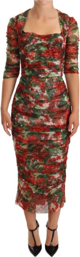 Dolce & Gabbana Casual kleedjes Rood Dames