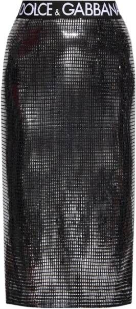 Dolce & Gabbana Sequinned dress , Grijs, Dames