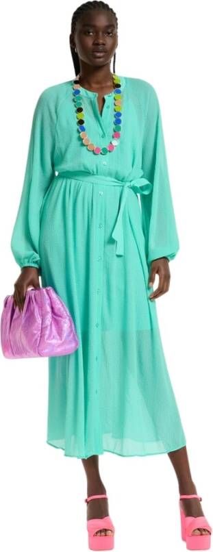 Essentiel Antwerp Dag Midi jurk , Blauw, Dames