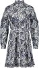 Fabienne Chapot Blauwe Mini Jurk Daila Broderie Dress 102 online kopen