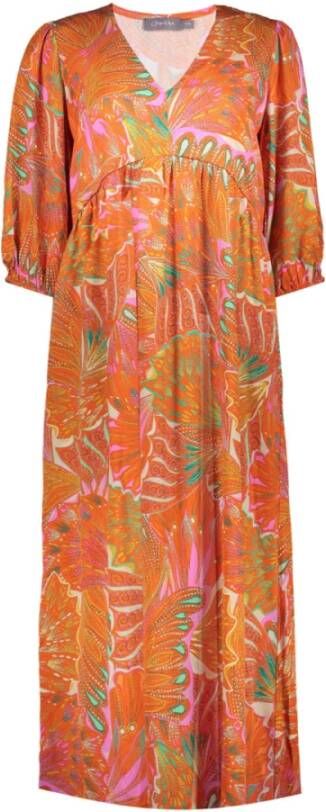 Geisha Jurk 37136 20 , Oranje, Dames