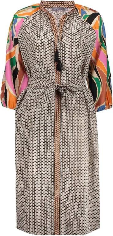 Geisha Jurk , Beige, Dames