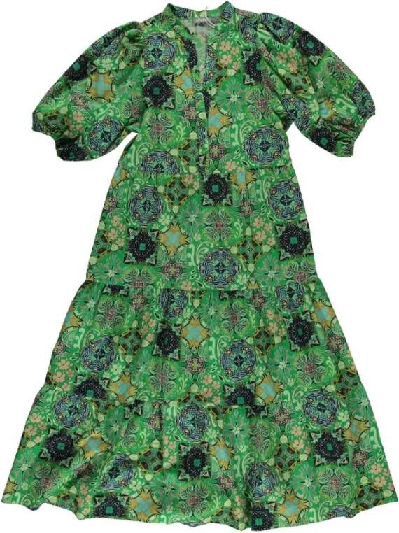 Geisha Jurk , Groen, Dames