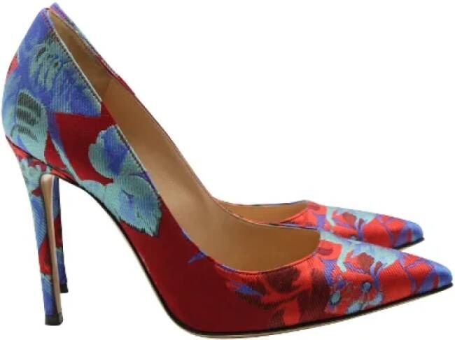 Voldoende zijden hakken Gianvito Rossi Pre owned, Rood, Dames