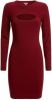 Guess Daggebreide jurk , Rood, Dames online kopen