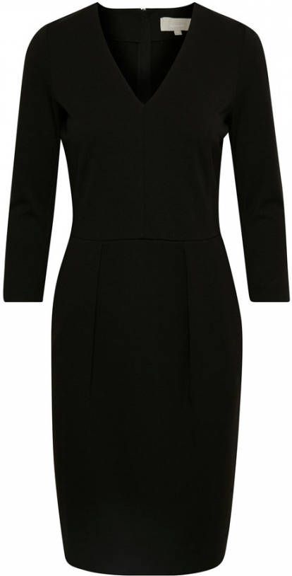 InWear Nira midi-jurk met V-hals en stretch
