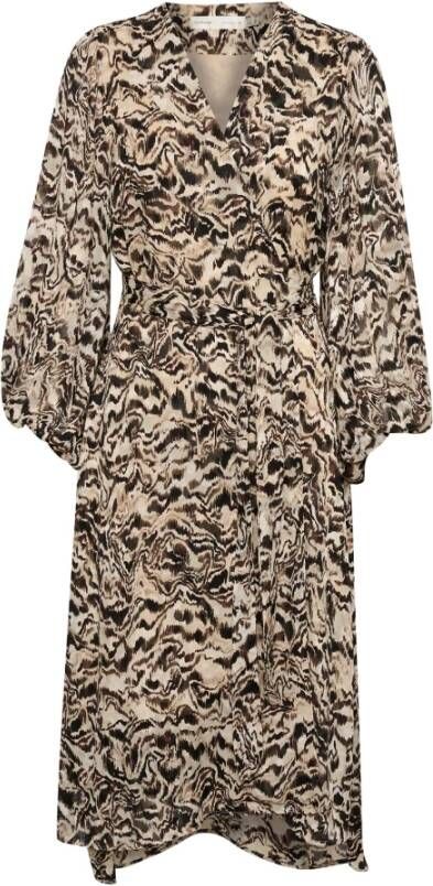 InWear BasiraIW Wrap Dress , Beige, Dames