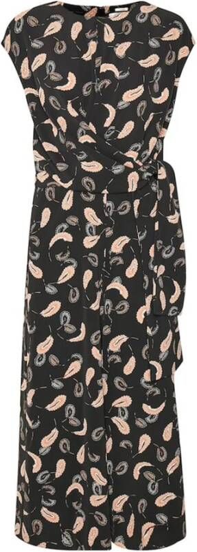 InWear Zhen cropped jumpsuit met dessin en strik