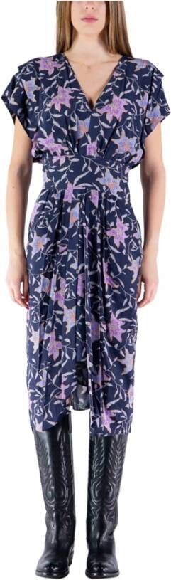 Isabel marant Casual kleedjes Paars Dames