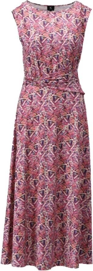 K-Design Dag Maxi jurk K Design, Roze, Dames