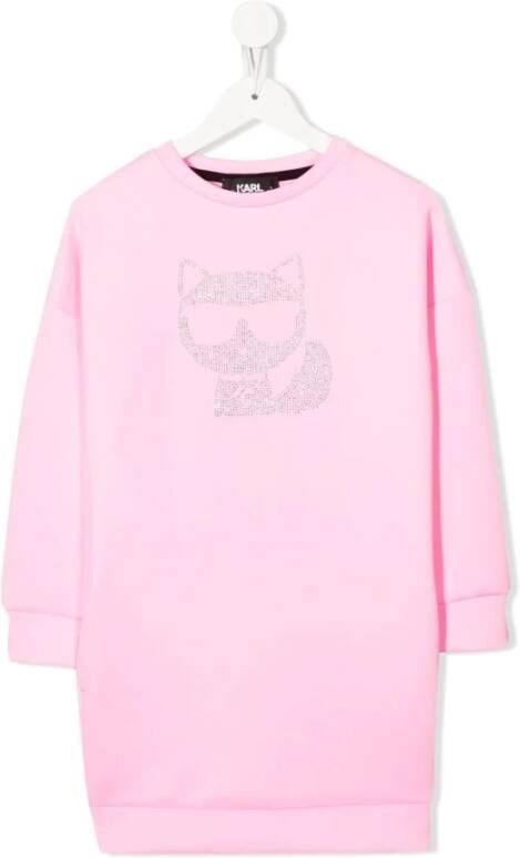 Karl Lagerfeld Kleedjes Roze Dames