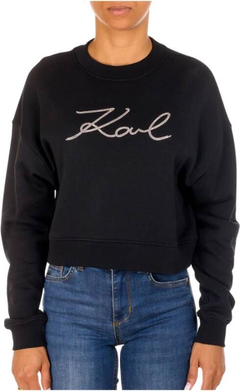 Karl Lagerfeld Hoodies & Sweatvesten Zwart Dames