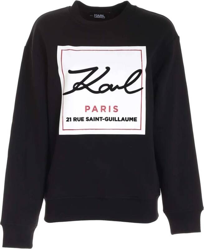 Karl Lagerfeld Hoodies & Sweatvesten Zwart Dames