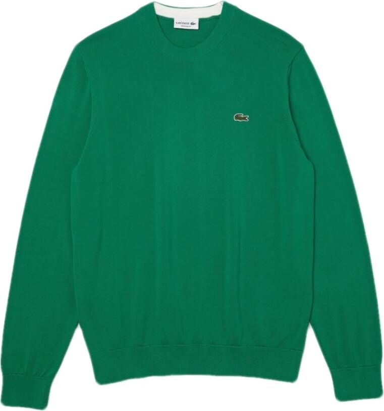 Lacoste Gebreide kleding , Groen, Heren