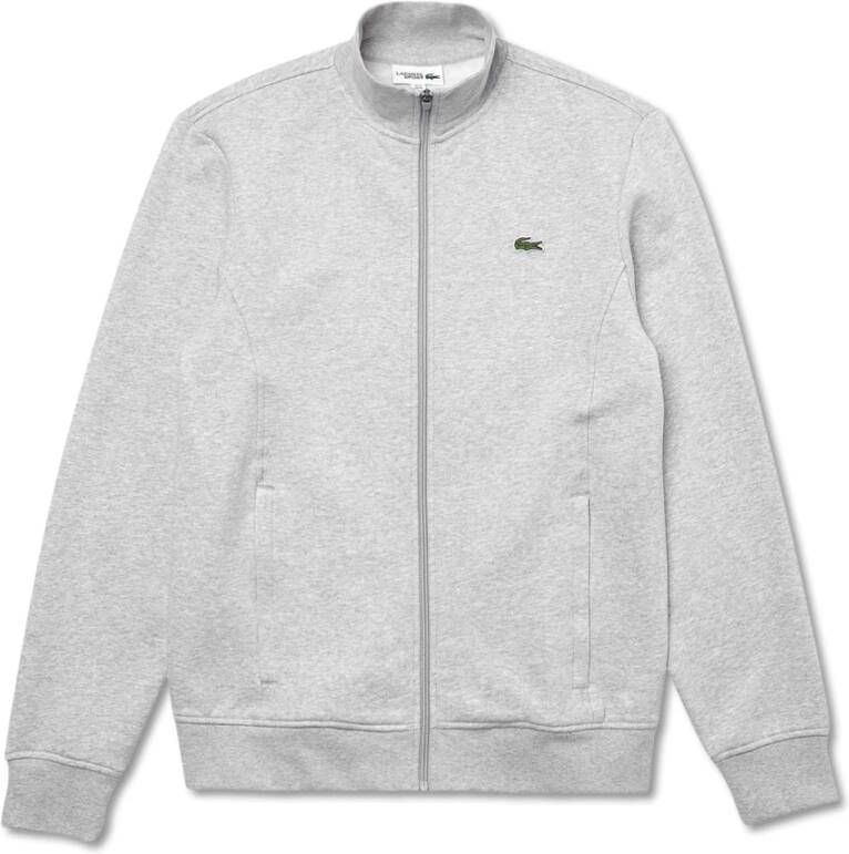 Lacoste Sh7616 ZIP Sweat Shirts , Grijs, Heren