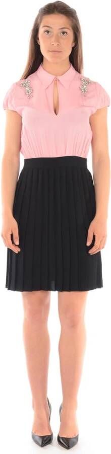 Liu Jo C18165T2075Rosanero jurk , Roze, Dames