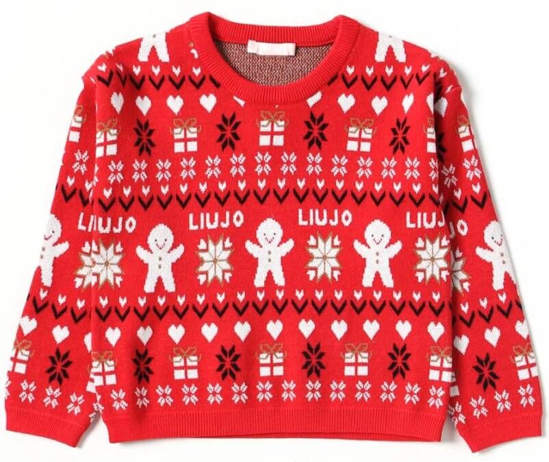 Liu Jo Gebreide kleding , Rood, Unisex