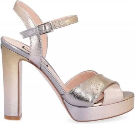 Liu Jo Kristine hæl sandaler , Geel, Dames