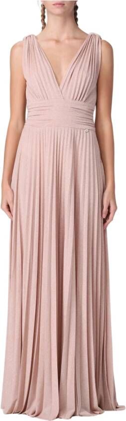 Liu Jo Ronde hals gekweek , Roze, Dames