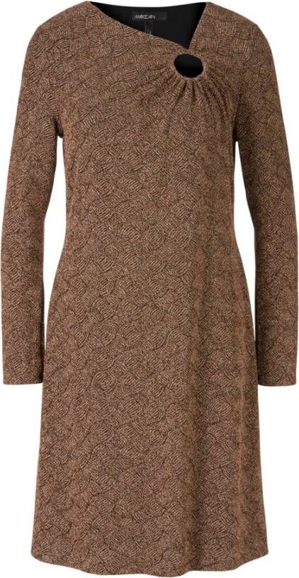 Marc Cain Korte jurk , Bruin, Dames