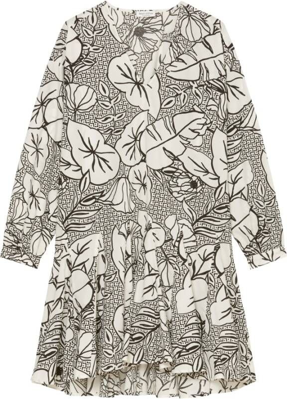 Marc O'Polo Short A line dress , Beige, Dames