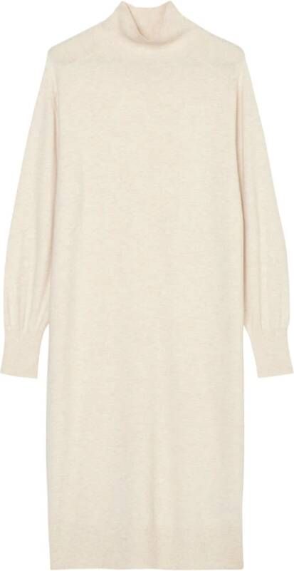 Marc O'Polo Daggebreide jurk , Wit, Dames