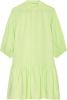 Marc O'Polo Dress with voluminous sleeves , Groen, Dames online kopen