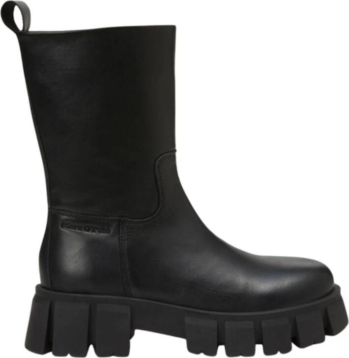 Marc O'Polo Enkellaarsjes Zwart Dames