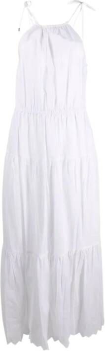 Michael Kors CTN Lawn Halter DRS , Wit, Dames