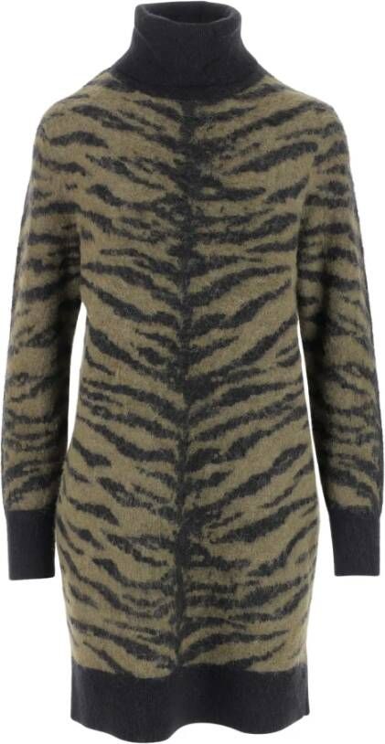 Michael Kors Gebreide jurken , Grijs, Dames