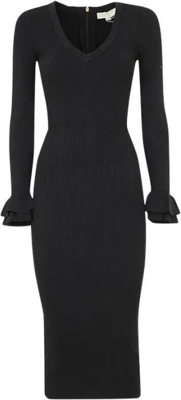 Michael Kors Gebreide jurken , Zwart, Dames