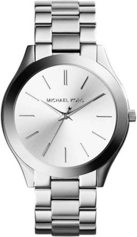 Michael Kors Horloges Slim Runway MK3178 Zilverkleurig
