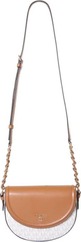 Michael Kors JET SET Crossbody BAG , Wit, Dames