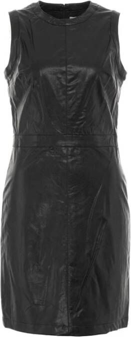 Michael Kors Jurk Mu2816Y5Tr 22 , Zwart, Dames