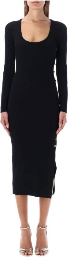 Michael Kors Jurk Mu2817U33Dkr , Zwart, Dames