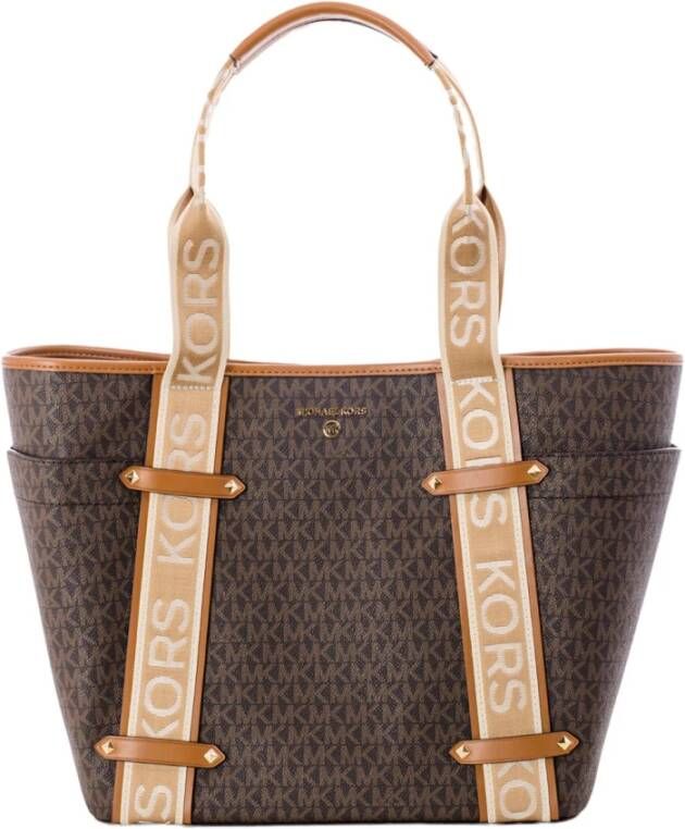 Michael Kors Maeve Open Tote brown/acorn Damestas