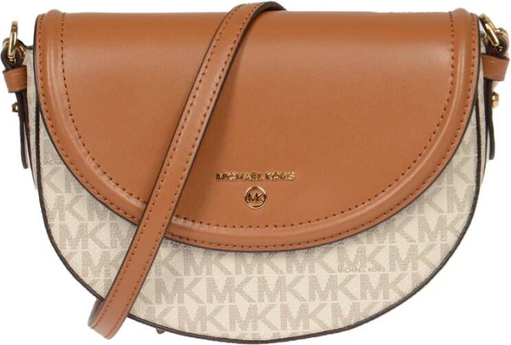 Michael Kors Schoudertas Jet Set Charm Md Hlf Dome Chn Xbdy Wit