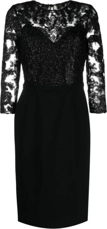 Moschino Anledning Festkjole , Zwart, Dames