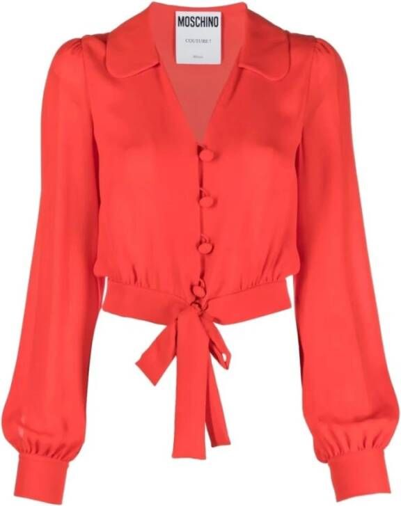 Moschino Bluser og skjorter , Rood, Dames