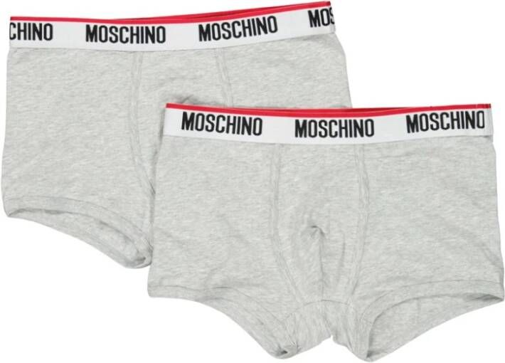 Moschino Batch of boxers , Grijs, Heren