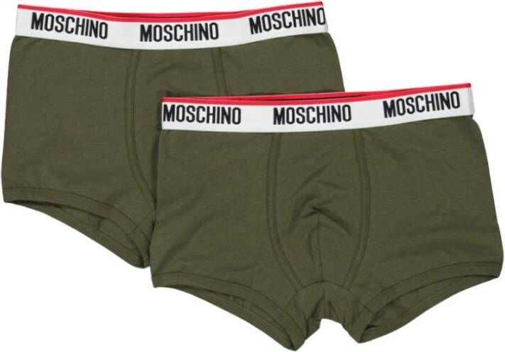 Moschino Batch of boxers , Groen, Heren
