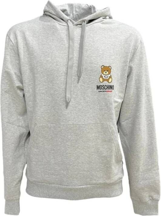 Moschino Hoodies & sweatvesten Grijs unisex