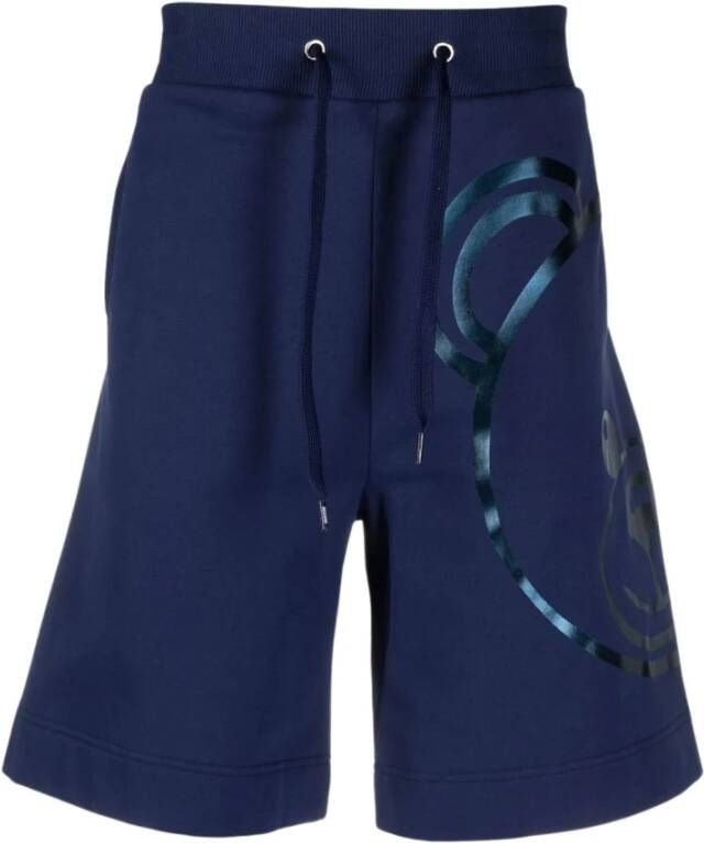 Moschino Casual korte broek , Blauw, Heren