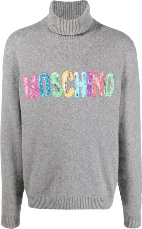 Moschino Gilets Grijs Heren