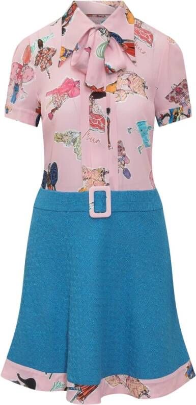 Moschino Casual kleedjes Blauw Dames