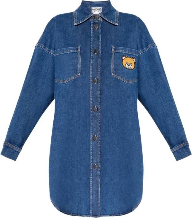 Moschino Casual kleedjes Blauw Dames