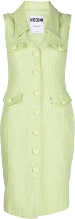 Moschino Dag korte jurk , Groen, Dames