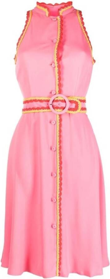 Moschino Dag korte jurk , Roze, Dames